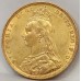 AUSTRALIA 1891 . ONE 1 SOVEREIGN . MELBOURNE . GOLD